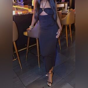 Zara Black Sleeveless Dress